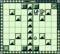 une photo d'Ã©cran de Snoopy s Magic Show sur Nintendo Game Boy